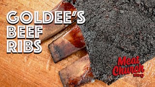 Beef Ribs with Goldees Barbecue [upl. by Aical]