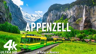 Appenzell 4K  Discovering the Idyllic Villages Rolling Hills and Traditional Charm [upl. by Aicenad]