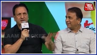 How Sunil Gavaskar reacted after being hit on the head by a Malcolm Marshall bouncer [upl. by Schroer]