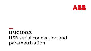 Universal Motor Controller UMC1003 USB serial connection and parametrization with FIM UMC Edition [upl. by Ulrike]