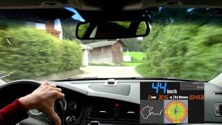 Volvo V70 D5 Exilim ZR100 RaceChrono  10Hz [upl. by Anawot]