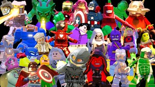 Lego Marvels Avengers Ultimate Character Unlock Guide [upl. by Pyszka934]