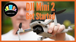 DJI Mini 2 quick start tutorial  settings for your first flight [upl. by Eirolav569]