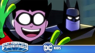 DC Super Friends  Ep 1 The Cape And The Clown  DC Kids [upl. by Salsbury]