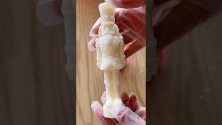 Nutcracker Candle Making🕯️✨ diy craft candlemaking nut satisfying fyp shorts candles xmas [upl. by Cordell416]