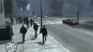 GTA IV 3x more Pedestrians Mod [upl. by Kellby]