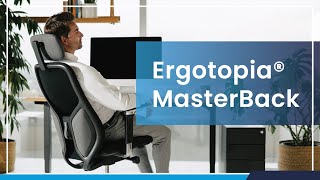 Ergotopia MasterBack®  Chaise de bureau ergonomique Made in Germany avec technologie Flex [upl. by Aninat]