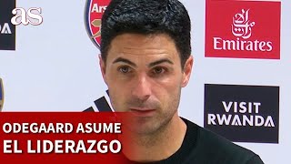 ARSENAL  ARTETA quotODEGAARD jugó en el MADRID conoce la PRESIÓNquot  Diario AS [upl. by Seagraves]