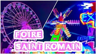 FOIRE SAINT ROMAIN A ROUEN  EDITION 2022 [upl. by Yorgos]