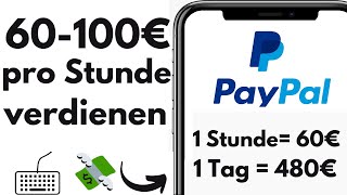 Verdiene 60100€ pro Stunde von ZUHAUSE aus  Nebenbei Online Geld verdienen als Anfänger [upl. by Lyndsey]