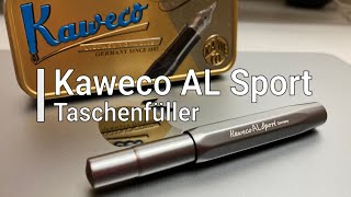 Kaweco AL Sport ⎪ Füllhalter  Review Deutsch [upl. by Eifos]