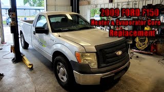 2009 F150 Heater Core Remove and Replace [upl. by Gow432]