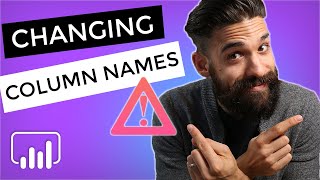 Refresh breaks due to COLUMN NAME CHANGES 3 ways to fix changing column headers in Power BI [upl. by Eymaj]