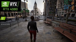 Matrix Awakens City Sample Demo UE 54  RTX 4080 Laptop  Ryzen 9 7845HX  2K [upl. by Wallinga936]