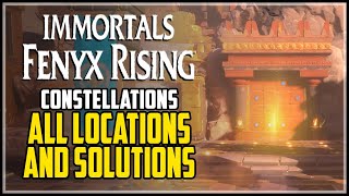 All Constellation Myth Challenges Locations and Solutions Immortals Fenyx Rising [upl. by Lertnahs]