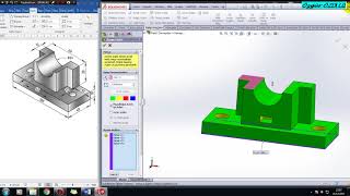 Solidworks eğitim videoları türkçe Kalıp Uygulaması [upl. by Leval955]