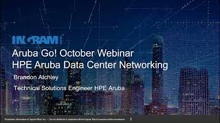 Ingram Micro Aruba Go October 2024 Data Center Networking with Aruba Central Demo [upl. by Rialb]