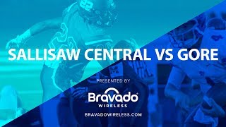 Sallisaw Central VS Gore  High School Football  Full Games on BravadoTV [upl. by Angelle]