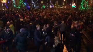 Hogmanay in the Square Grantown on Spey 2017  18 [upl. by Egnalos]