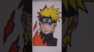 Naruto anime drawing in 30 sec shorts anime naruto [upl. by Bow]