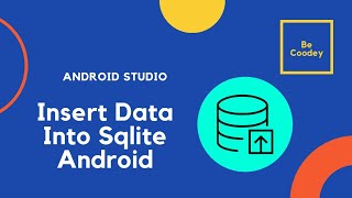 How to insert data into sqlite database in Android studio [upl. by Nodearb]