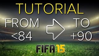 FIFA 15 Career Mode Tutorial  Potential Glitch  How To Grow Players Past Their Potential [upl. by Nilla]