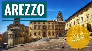 What to see in Arezzo  Italy [upl. by Annahsor93]