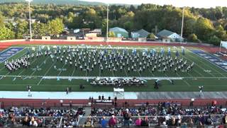 WCU Marching Band at CMBF in Allentown 2015 [upl. by Rialc]