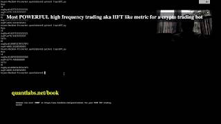 Most POWERFUL high frequency trading aka HFT like metric for a crypto trading bot [upl. by Sabas]