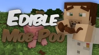 This Mod Lets You Eat MOB POOP [upl. by Ardnuassac]