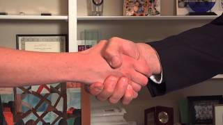 Business Tips  How to Give a Proper Handshake [upl. by Olecram]