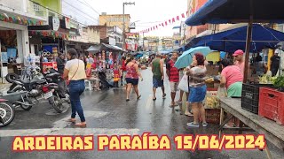 FEIRA LIVRE DE AROEIRAS PARAIBA 15062024 [upl. by Nenney]