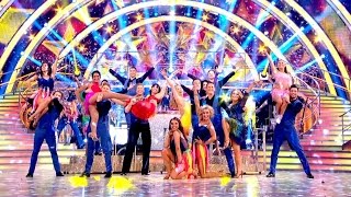 Strictly Stars Final Group Dance  Strictly Come Dancing Final 2016 [upl. by Nrobyalc134]