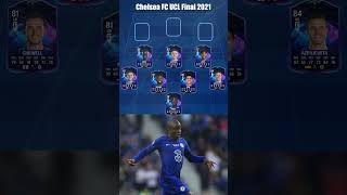 Chelsea FC UCL Final 2021 Ultimate XI championsleague football [upl. by Annerahs463]