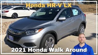 2021 Honda HRV LX Walk Around [upl. by Kartis]