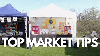 Running a Market Stall ● My Top Tips for Market Stall Success [upl. by Osnohpla]