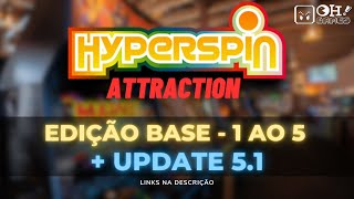 HyperSpin Attract 122GB  Update 5 1  Showcase hyperspin gameplay retrogaming arcade freeware [upl. by Zaremski]