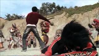 Samurai vs RPM Super Sentai Version quotClash of the Red Rangersquot HD [upl. by Alurd]