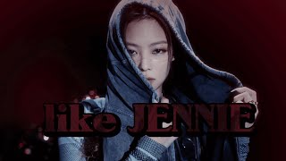 JENNIE  like JENNIE Official Lyric Video [upl. by Leahci]