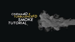 Cinema4D amp TurbulenceFD tutorial Smoke turbulencefd tutorial [upl. by Hayidah]