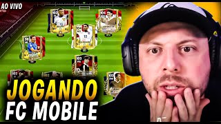 😊AO VIVO  JOGANDO FC MOBILE 24 [upl. by Rafaelita]