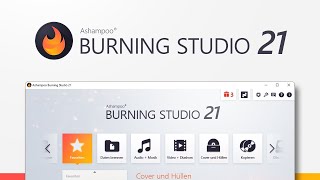 Vorstellung Ashampoo Burning Studio 21 – Völlig neue Oberfläche in spannender KarussellOptik [upl. by Noicpecnoc]