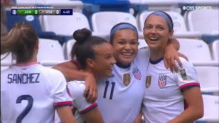 USWNT vs Jamaica Highlights  July 7 2022 [upl. by Nivert733]