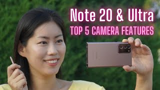 Samsung Galaxy Note 20 amp Ultra  Top 5 Camera Features NIGHT HANDHELD [upl. by Eniruam14]