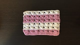 Tuto point fantaisie au crochet [upl. by Aisyle513]