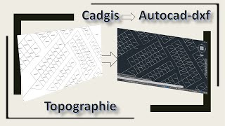 Exportation du cadgis vers Dxf avec la conservation des attributs19 [upl. by Nylia]