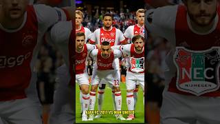 AJAX FC vs MAN UNITED 2017 footballshorts feedshorts shorts [upl. by Seleta]