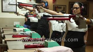 Air pistol shooting range and training academy in India [upl. by Tuorah]