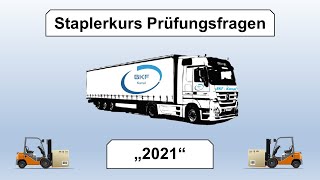 Staplerkurs Prüfungsfragen [upl. by Eiramait]