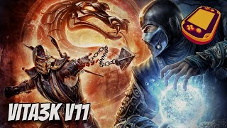 MORTAL KOMBAT VITA3K V11 ANDROID SNAPDRAGON 720G6GB RAM  CONFIG [upl. by Ylla]